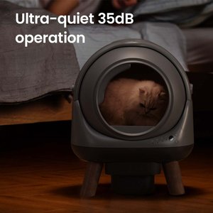 els pet Orbitie Automatic Self-Cleaning Cat Litter Box, Gray