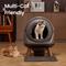 Show in main carousel: els pet Orbitie Automatic Self-Cleaning Cat Litter Box, Gray slide 7 of 11