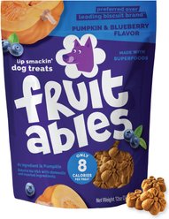 Fruitables Pumpkin & Blueberry Flavor Dog Treats, 12-oz bag
