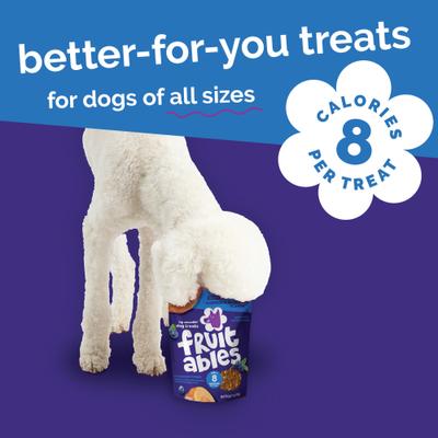 Show full view: Fruitables Pumpkin & Blueberry Flavor Dog Treats, 12-oz bag slide 8 of 13