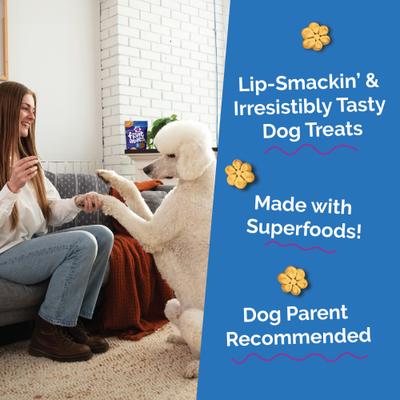 Show full view: Fruitables Pumpkin & Blueberry Flavor Dog Treats, 12-oz bag slide 5 of 13