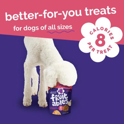 Show full view: Fruitables Pumpkin & Apple Flavor Dog Treats, 7-oz bag slide 8 of 13