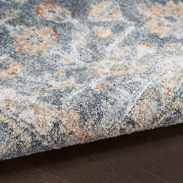 Show full view: Nourison Astra Machine Washable ASW11 Area Rug, Grey Gold, 63 x 84-in slide 3 of 9