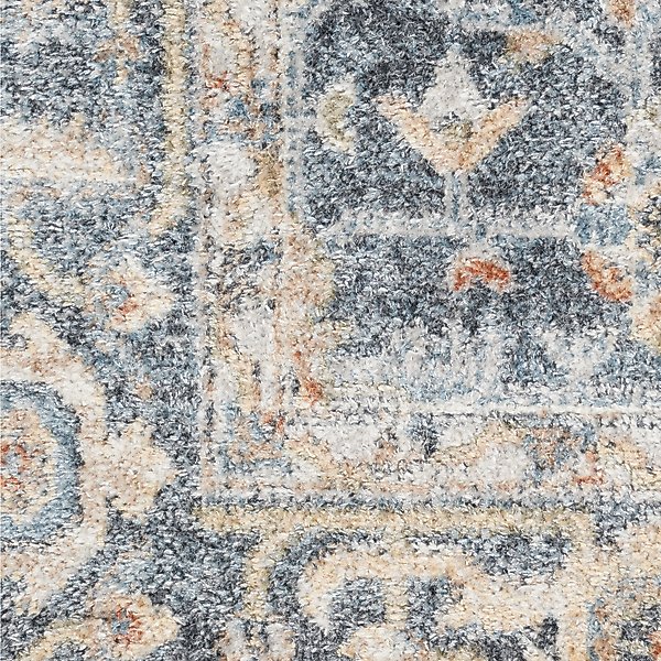Show full view: Nourison Astra Machine Washable ASW11 Area Rug, Grey Gold, 63 x 84-in slide 4 of 9