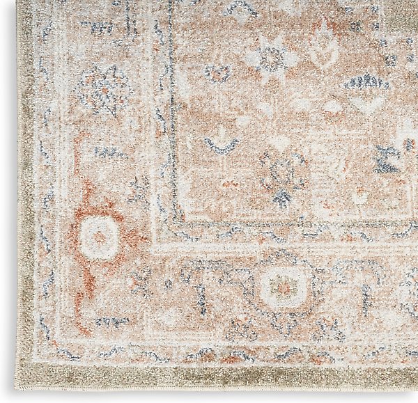 Show full view: Nourison Astra Machine Washable ASW11 Area Rug, Sage Multi, 63 x 84-in slide 6 of 9