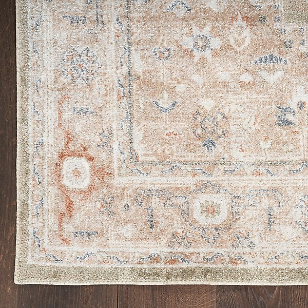 Show full view: Nourison Astra Machine Washable ASW11 Area Rug, Sage Multi, 63 x 84-in slide 2 of 9
