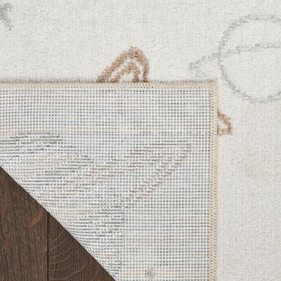 Show full view: Nourison Astra Machine Washable ASW18 Graphic Area Rug, Ivory Multicolor, 63 x 84-in slide 6 of 10