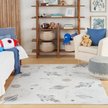Show in main carousel: Nourison Astra Machine Washable ASW18 Graphic Area Rug, Ivory Multicolor, 63 x 84-in slide 9 of 9