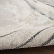 Show in main carousel: Nourison Astra Machine Washable ASW14 Abstract Area Rug, Silver Blue, 63 x 84-in slide 3 of 9