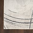 Show in main carousel: Nourison Astra Machine Washable ASW14 Abstract Area Rug, Silver Blue, 63 x 84-in slide 2 of 9