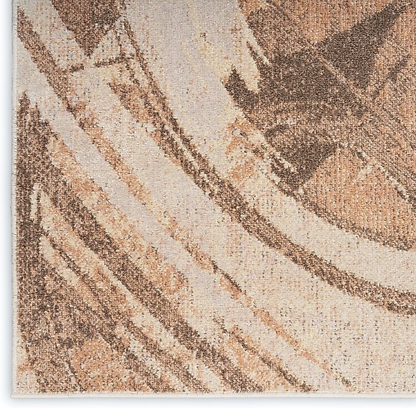 Show full view: Nourison Astra Machine Washable ASW14 Abstract Area Rug, Beige, 63 x 84-in slide 6 of 9