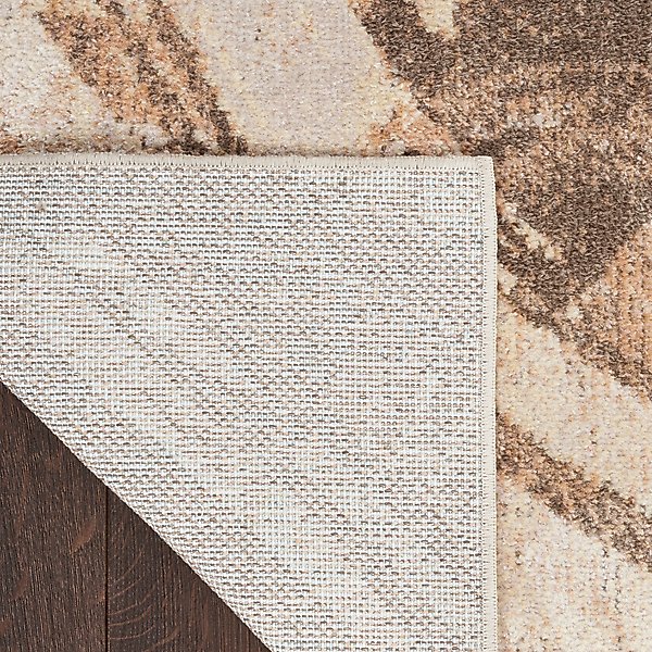 Show full view: Nourison Astra Machine Washable ASW14 Abstract Area Rug, Beige, 63 x 84-in slide 5 of 9