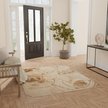 Show in main carousel: Nourison Astra Machine Washable ASW14 Abstract Area Rug, Beige, 63 x 84-in slide 7 of 9