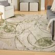 Show in main carousel: Nourison Astra Machine Washable ASW14 Abstract Area Rug, Beige Green, 94 x 120-in slide 7 of 9