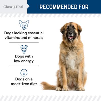 Show full view: Chew + Heal Limited Ingredient Wild Alaskan Salmon Multivitamin Soft Jerky Dog Treats, 5-oz bag slide 10 of 11