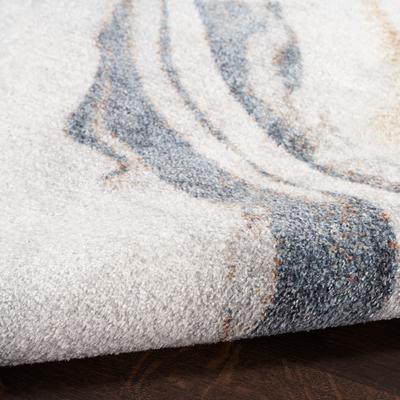 Show full view: Nourison Astra Machine Washable ASW15 Abstract Area Rug, Ivory Blue, 63 x 84-in slide 4 of 10