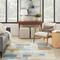 Show in main carousel: Nourison Astra Machine Washable ASW09 Geometric Area Rug, Blue Green Multi, 63 x 84-in slide 9 of 9
