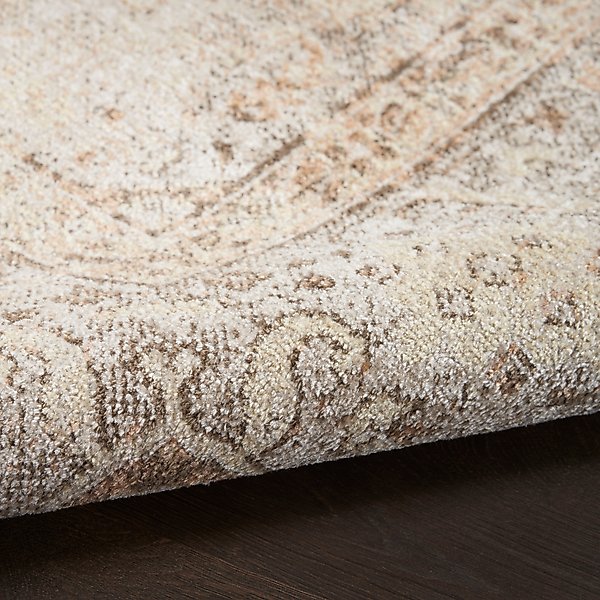 Show full view: Nourison Astra Machine Washable ASW13 Geometric Area Rug, Beige, 63 x 84-in slide 3 of 9
