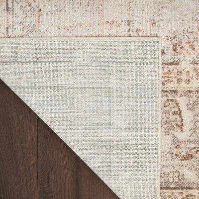 Show full view: Nourison Astra Machine Washable ASW13 Geometric Area Rug, Beige, 94 x 120-in slide 5 of 9
