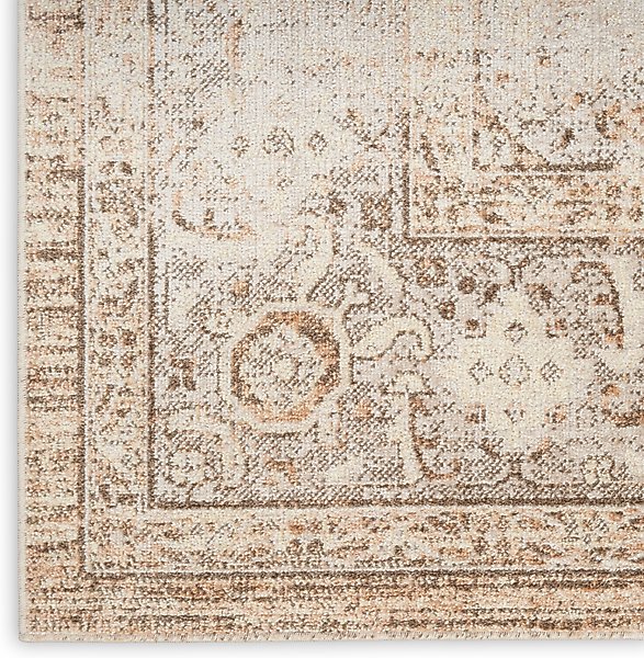Show full view: Nourison Astra Machine Washable ASW13 Geometric Area Rug, Beige, 63 x 84-in slide 6 of 9