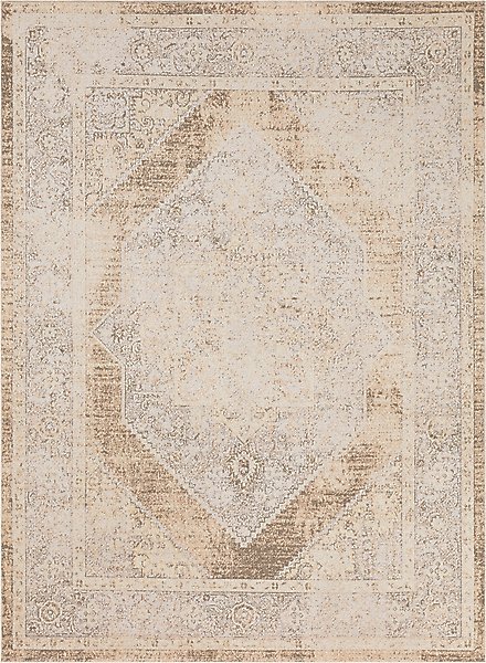 Show full view: Nourison Astra Machine Washable ASW13 Geometric Area Rug, Beige, 63 x 84-in slide 1 of 9