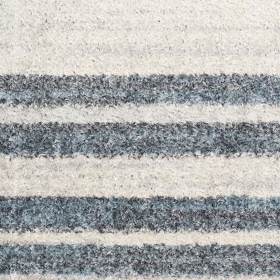 Show full view: Nourison Astra Machine Washable ASW05 Geometric Area Rug, Ivory Blue, 63 x 84-in slide 4 of 9