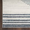 Show in main carousel: Nourison Astra Machine Washable ASW05 Geometric Area Rug, Ivory Blue, 63 x 84-in slide 2 of 9