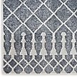 Show in main carousel: Nourison Astra Machine Washable ASW10 Geometric Area Rug, Denim, 94 x 120-in slide 6 of 9