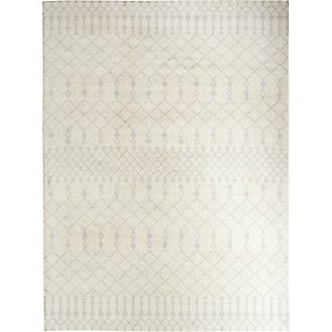Nourison Astra Machine Washable ASW10 Geometric Area Rug, Ivory, 63 x 84-in