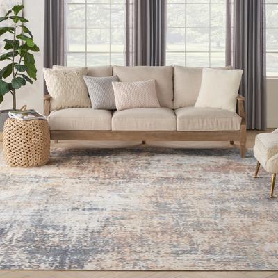 Show full view: Nourison Astra Machine Washable ASW07 Abstract Area Rug, Multicolor, 94 x 120-in slide 9 of 10