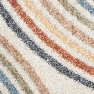 Show full view: Nourison Astra Machine Washable ASW08 Abstract Area Rug, Ivory Multicolor, 63 x 84-in slide 4 of 9