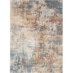 Nourison Astra Machine Washable ASW07 Abstract Area Rug, Multicolor, 63 x 84-in