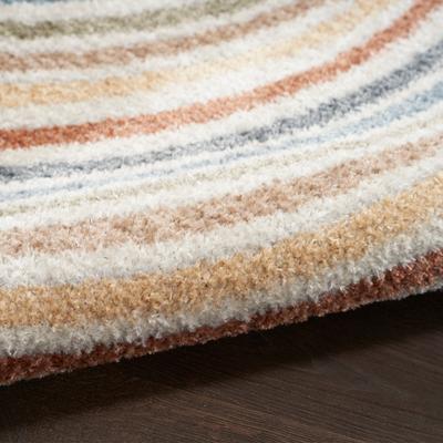 Show full view: Nourison Astra Machine Washable ASW08 Abstract Area Rug, Ivory Multicolor, 63 x 84-in slide 3 of 9