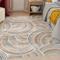 Show in main carousel: Nourison Astra Machine Washable ASW08 Abstract Area Rug, Ivory Multicolor, 63 x 84-in slide 7 of 9