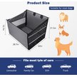 Show in main carousel: JOEJOY Waterproof Car Seat Extender for Medium/Large Dogs, Black, 29 x 22 x 22-in slide 5 of 8