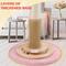 Show in main carousel: KZLAA Self Groomer Brush 45-in Sherpa Cat Scratching Post with Interactive Ball Toy, Pink slide 6 of 7