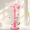 Show in main carousel: KZLAA Sisal Rope Hanging Ball 45-in Sherpa Kitten & Cat Scratcher Post, Pink slide 1 of 9