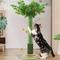 Show in main carousel: KZLAA Sisal Rope Hanging Ball 45-in Sherpa Kitten & Cat Scratcher Post, Green slide 4 of 9