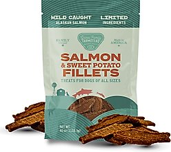 Gaines Family Farmstead Salmon & Sweet Potato Fillets Dog Treats, 40-oz bag