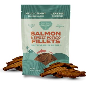 Gaines Family Farmstead Salmon & Sweet Potato Fillets Dog Treats, 40-oz bag