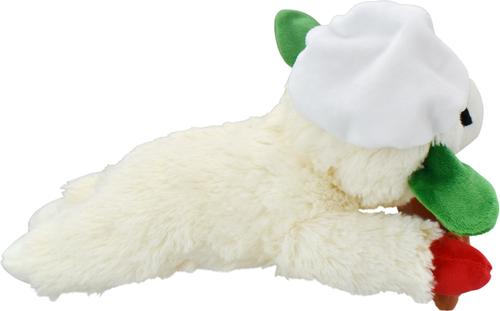 Show full view: Multipet Lamb Chop Gingerbread Baker Squeaky Plush Dog Toy, 10.5-in slide 5 of 7