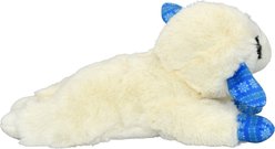 Multipet Lamb Chop Snowflake Squeaky Plush Dog Toy, 10.5-in slide 2 of 6
