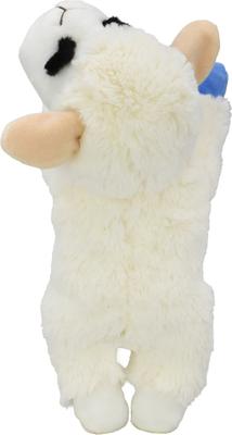 Show full view: Multipet Lamb with Drink Tumbler Squeaky Plush Dog Toy, 10.5-in slide 5 of 6