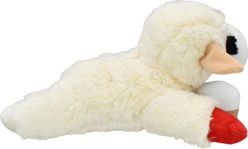 Show full view: Multipet Lamb Chop with Coffee Cup Squeaky Plush Dog Toy, 10.5-in slide 5 of 7