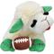 Show in main carousel: Multipet Lamb Chop Football Squeaky Plush Dog Toy, 10.5-in slide 6 of 6