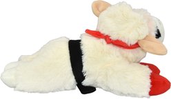 Multipet Lamb Chop Karate Squeaky Plush Dog Toy, 10.5-in slide 2 of 6