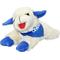 Show in main carousel: Multipet Lamb Chop with Chewy Bandana Squeaky Plush Dog Toy, 10.5-in slide 1 of 7