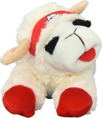 Show full view: Multipet Lamb Chop Karate Squeaky Plush Dog Toy, 10.5-in slide 6 of 7