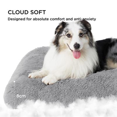 Show full view: Bedsure Washable Dog Crate Mattress, Light Grey, 35-in slide 5 of 9
