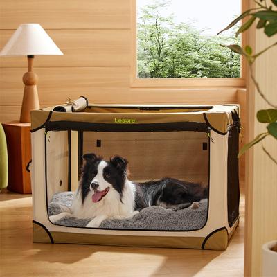 Show full view: Bedsure Washable Dog Crate Mattress, Light Grey, 35-in slide 3 of 9